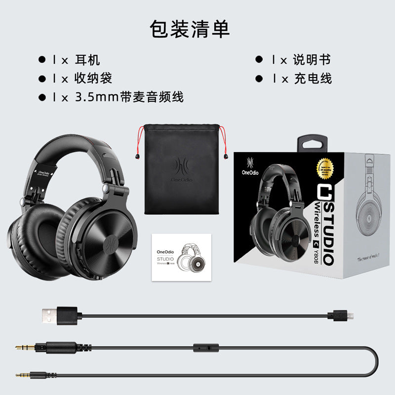 CUTTING-EDGE TECHNOLOGY OneOdio Wireless Bluetooth Headphones with Detachable Cable