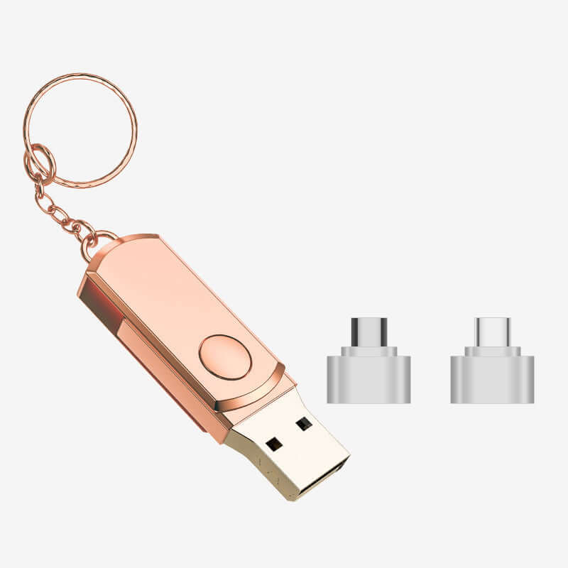 CUTTING-EDGE TECHNOLOGY ultra-large capacity metal USB flash drive