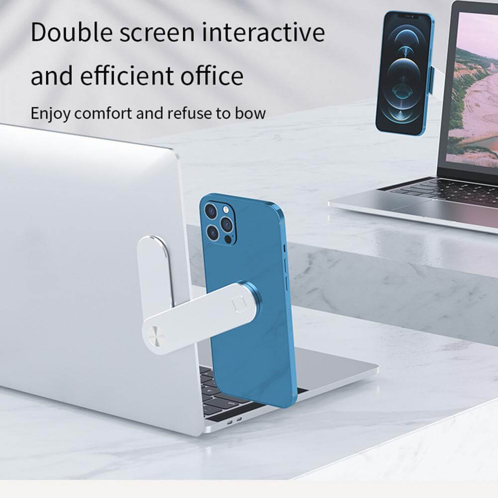CUTTING-EDGE TECHNOLOGY Adjustable Laptop Phone Holder