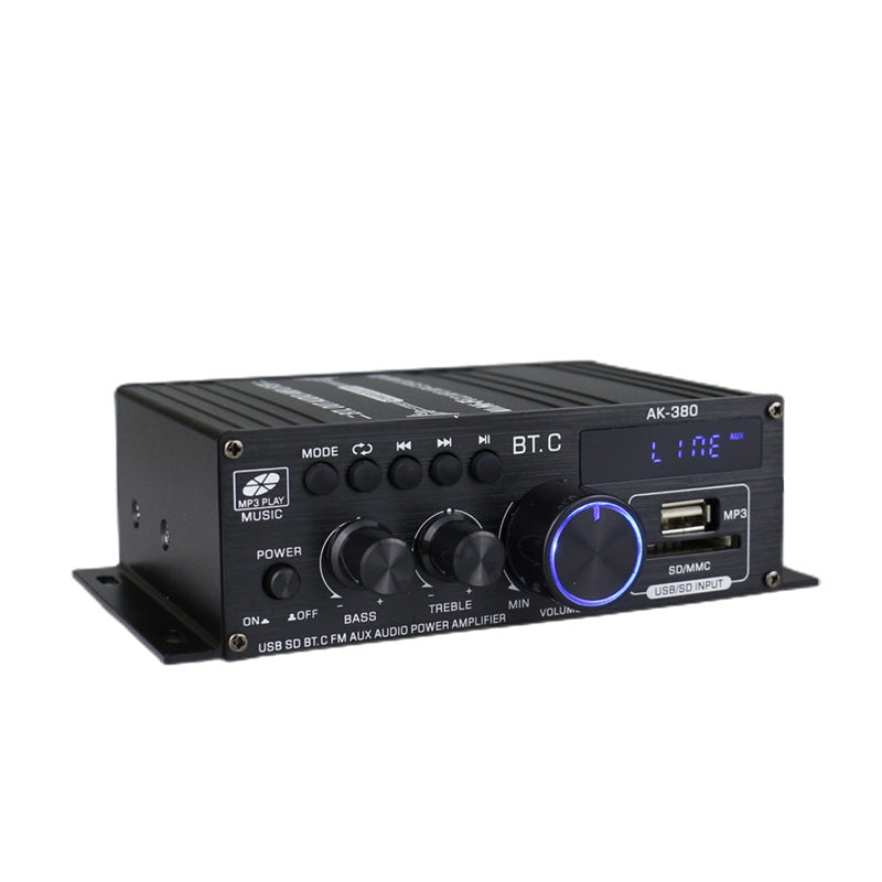 CUTTING-EDGE TECHNOLOGY AK380 Bluetooth 12V Power Amplifier for Car and Home Audio