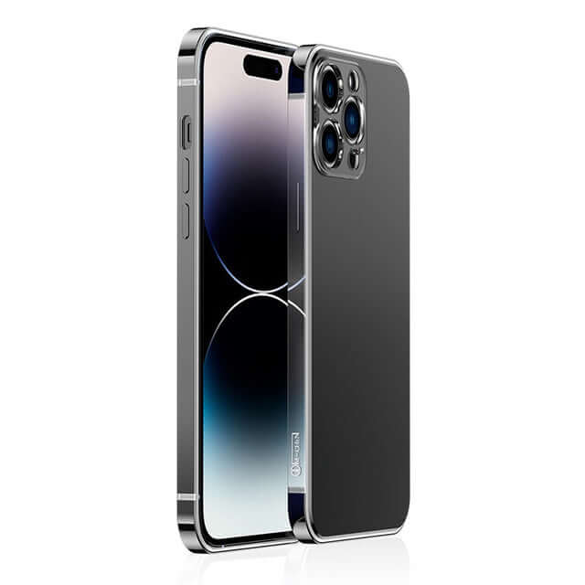 CUTTING-EDGE TECHNOLOGY Stainless Steel iPhone Case 14/13/12