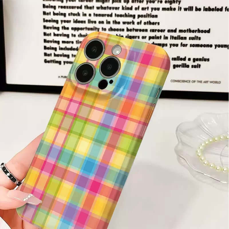 CUTTING-EDGE TECHNOLOGY soft-grain full-cover smartphone phone case