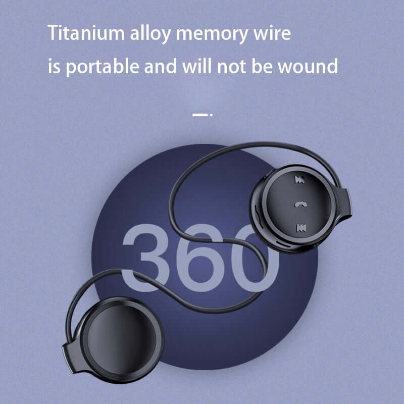 CUTTING-EDGE TECHNOLOGY Bluetooth Bone Conduction Headphones