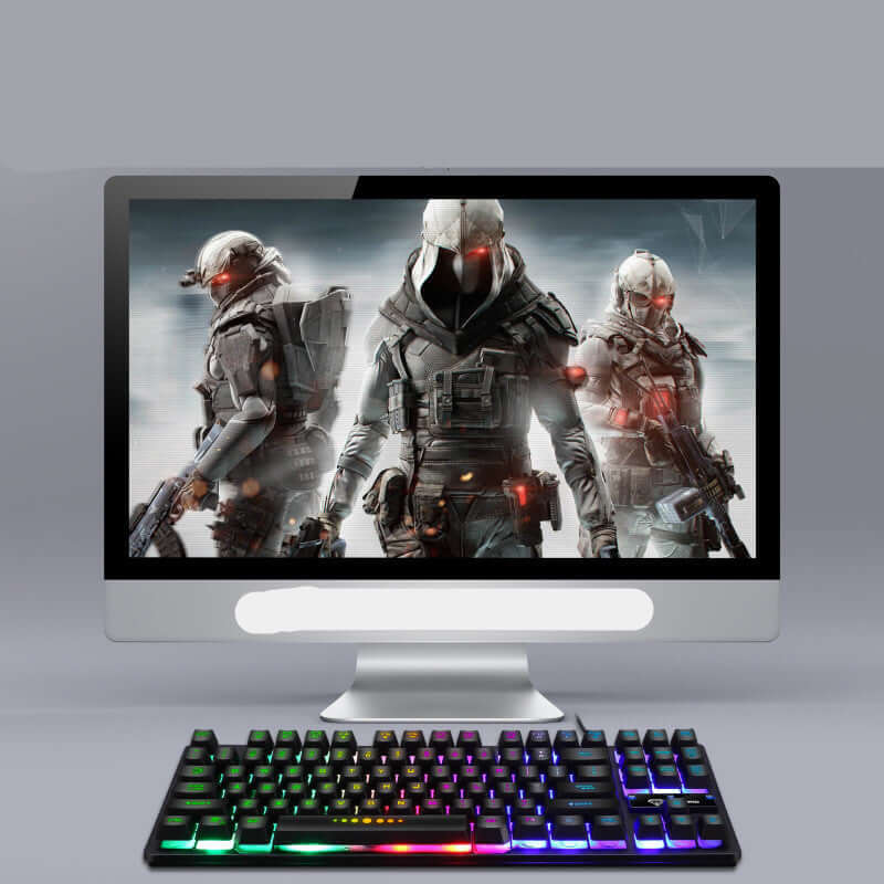 CUTTING-EDGE TECHNOLOGY Notebook Gaming Mechanical Glow Keyboard