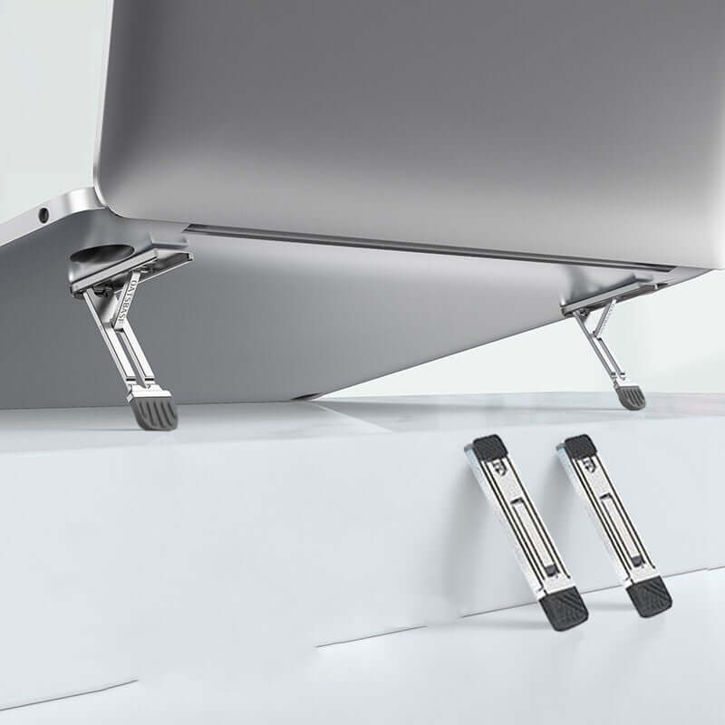 CUTTING-EDGE TECHNOLOGY invisible pasting folding height-adjustable laptop stand