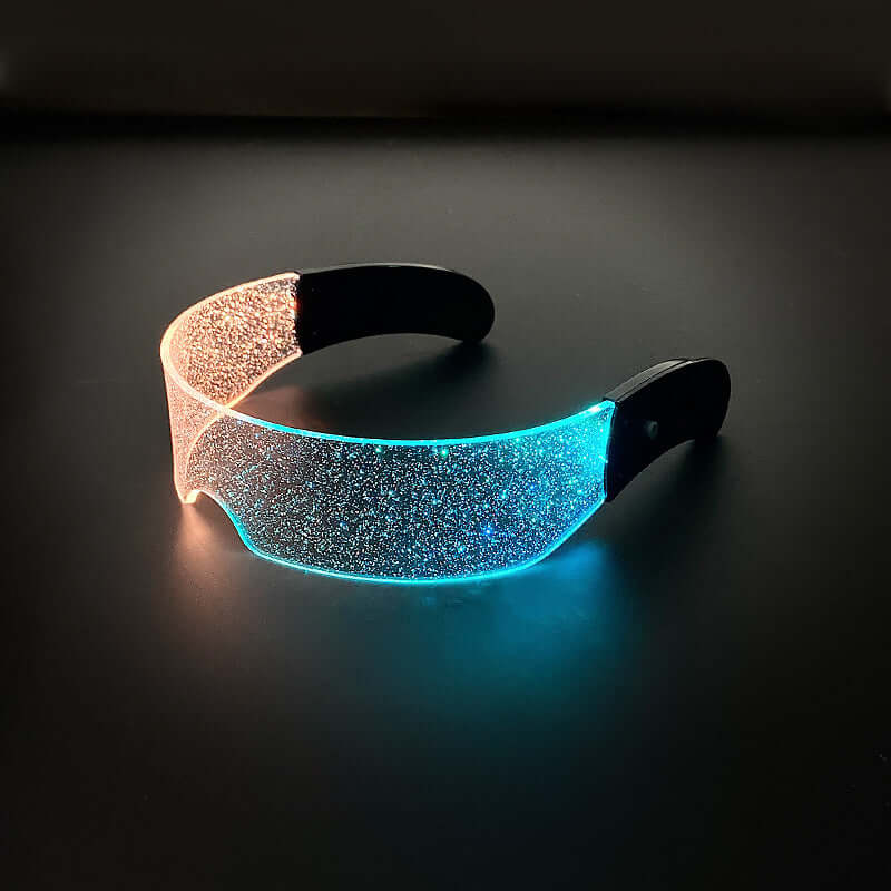 CUTTING-EDGE TECHNOLOGY LED light emitting futuristic glasses