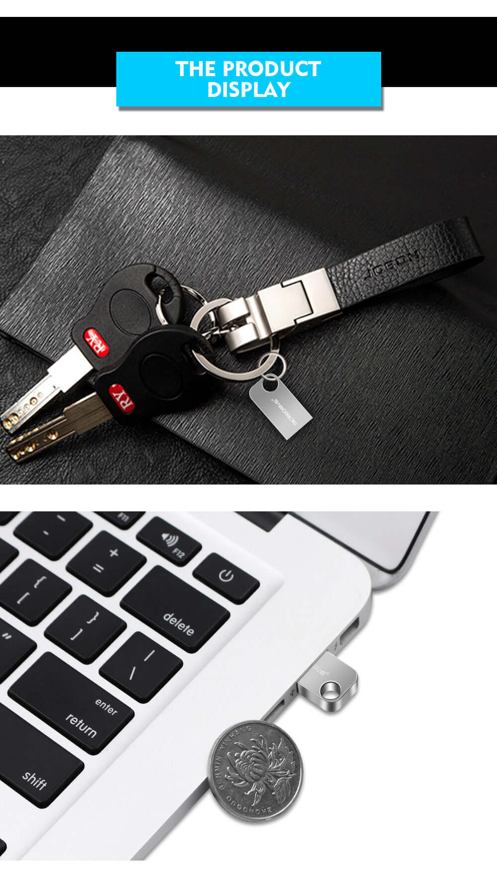 CUTTING-EDGE TECHNOLOGY 16GB 64GB Mini USB Flash Drive for vehicle and portable storage