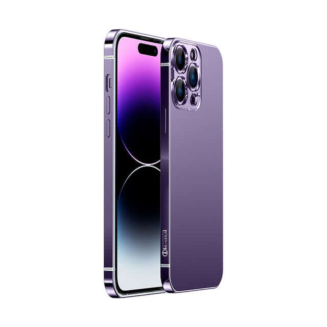 CUTTING-EDGE TECHNOLOGY Stainless Steel iPhone Case 14/13/12