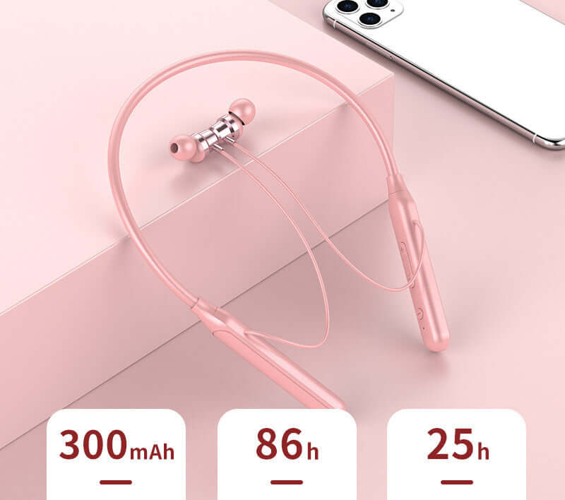 CUTTING-EDGE TECHNOLOGY G06 Magnetic Neckband Bluetooth Earphones