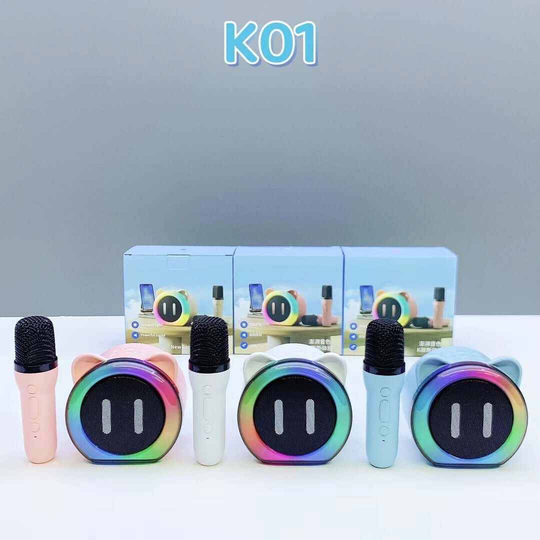 CUTTING-EDGE TECHNOLOGY Bluetooth Karaoke Speaker for Kids
