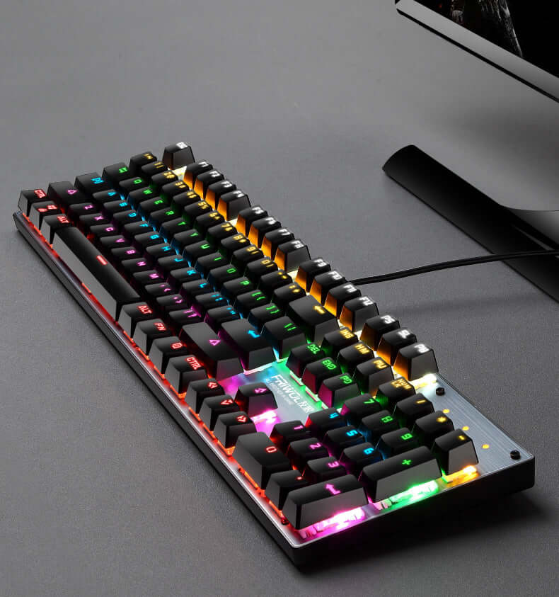 CUTTING-EDGE TECHNOLOGY Mechanical Waterproof Gaming Keyboard