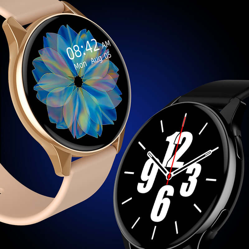 CUTTING-EDGE TECHNOLOGY Round Bluetooth Calling Smart Watch