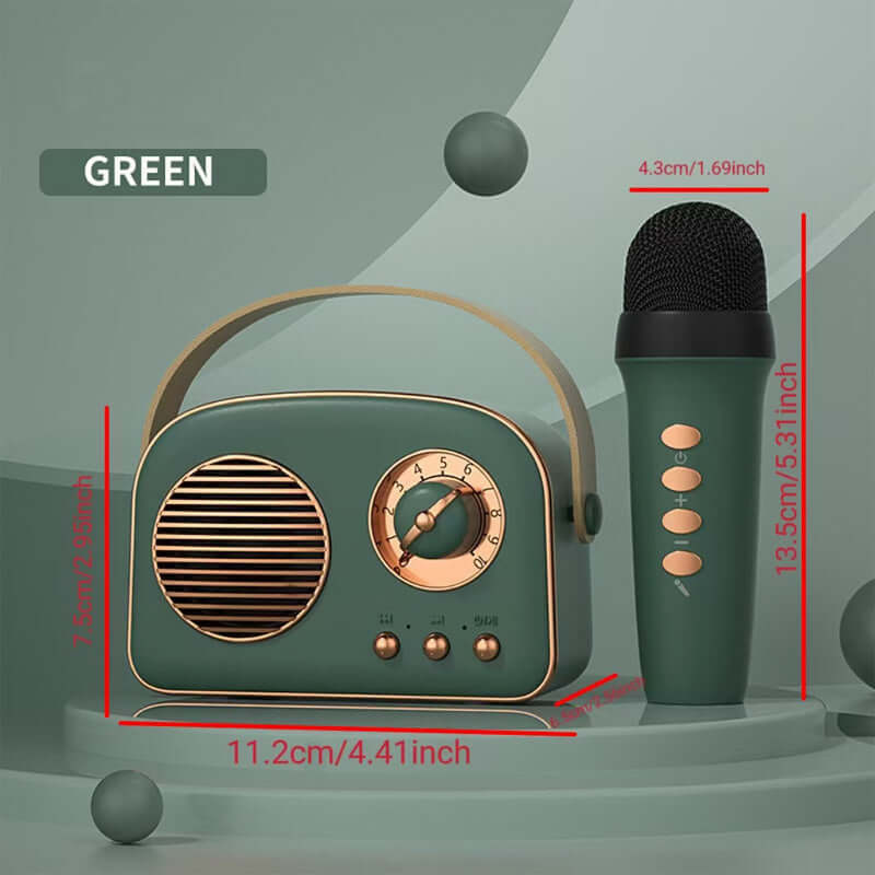 CUTTING-EDGE TECHNOLOGY Mini Portable Karaoke Machine