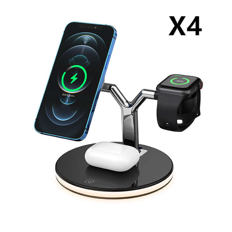 CUTTING-EDGE TECHNOLOGY 3-in-1 15W Magnetic Wireless Charger