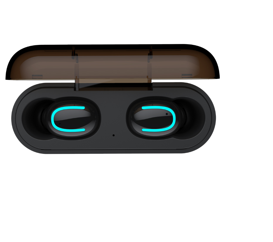 CUTTING-EDGE TECHNOLOGY Bluetooth Earbuds With Charging Case and Stereo Sound
