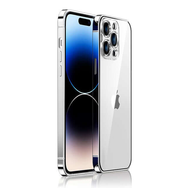 CUTTING-EDGE TECHNOLOGY Stainless Steel iPhone Case 14/13/12