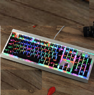 CUTTING-EDGE TECHNOLOGY Wolf Spider Defender RGB Mechanical Gaming Keyboard