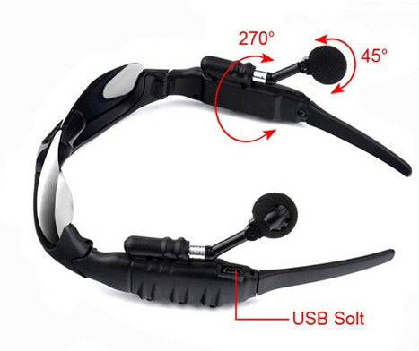 CUTTING-EDGE TECHNOLOGY 4.1 stereo Bluetooth sunglasses wireless headset