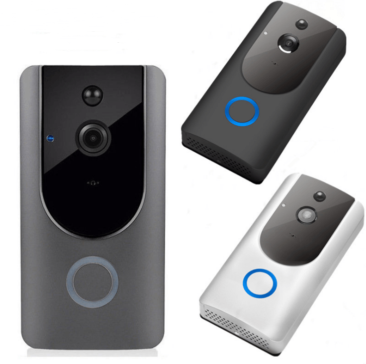 CUTTING-EDGE TECHNOLOGY Smart Home WiFi visual doorbell with intercom system