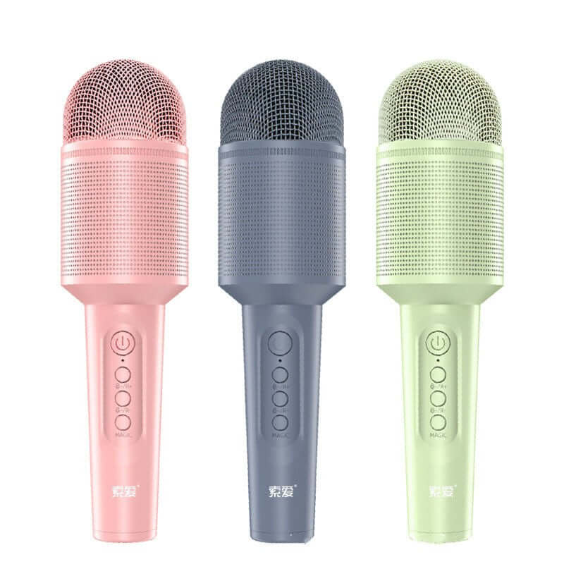 CUTTING-EDGE TECHNOLOGY Wireless Bluetooth Karaoke Microphone