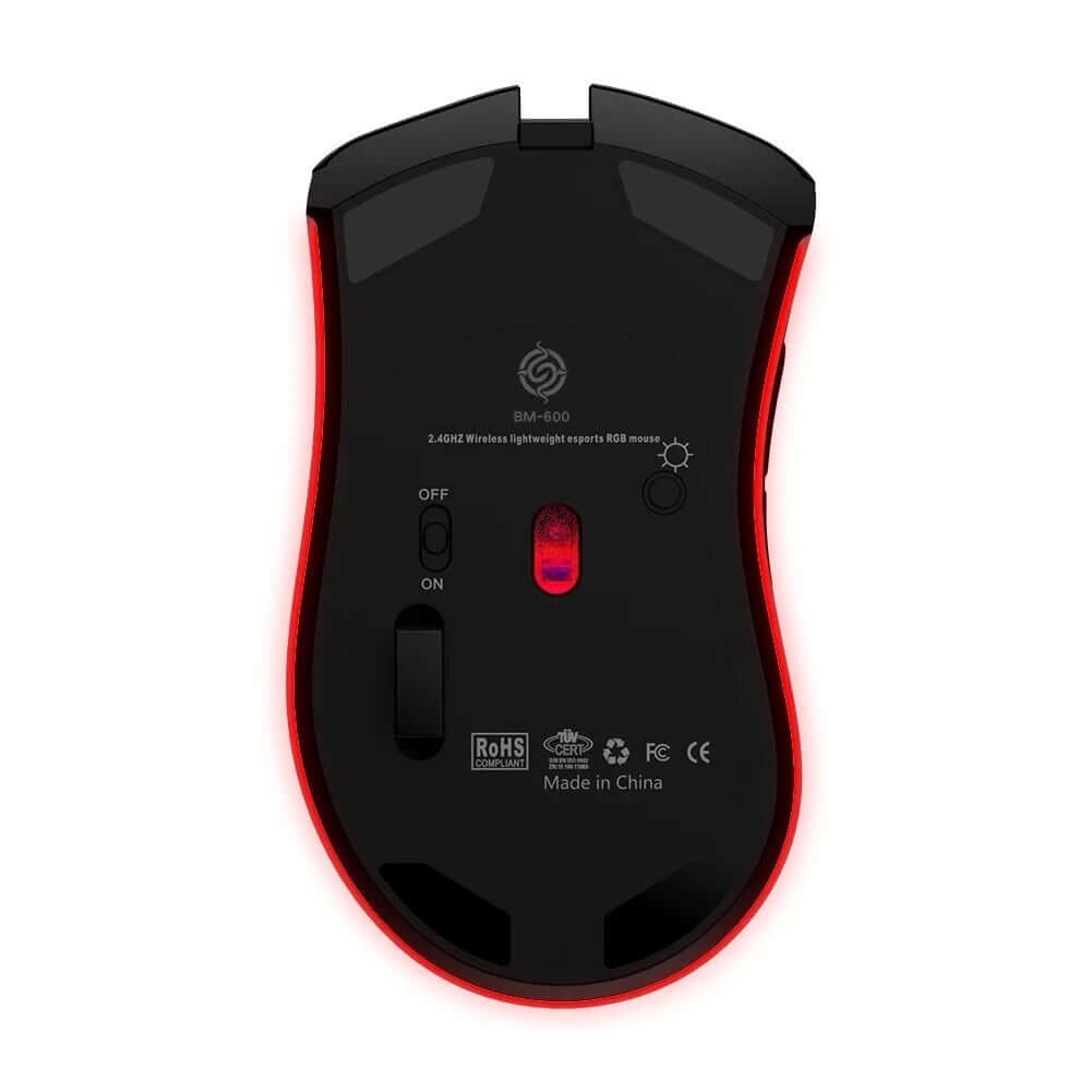 Wireless RGB Gaming Mouse for PC