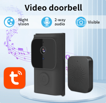 CUTTING-EDGE TECHNOLOGY Smart Home WiFi visual doorbell with intercom system