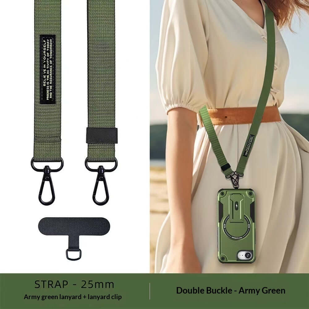 CUTTING-EDGE TECHNOLOGY drop-resistant protective phone case with bracket compatibility