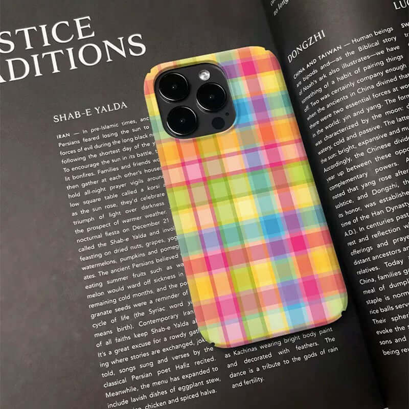 CUTTING-EDGE TECHNOLOGY soft-grain full-cover smartphone phone case