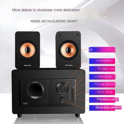 Bluetooth Subwoofer Multimedia Speaker 2.1