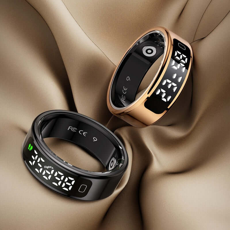 CUTTING-EDGE TECHNOLOGY Smart Ring with Health Display