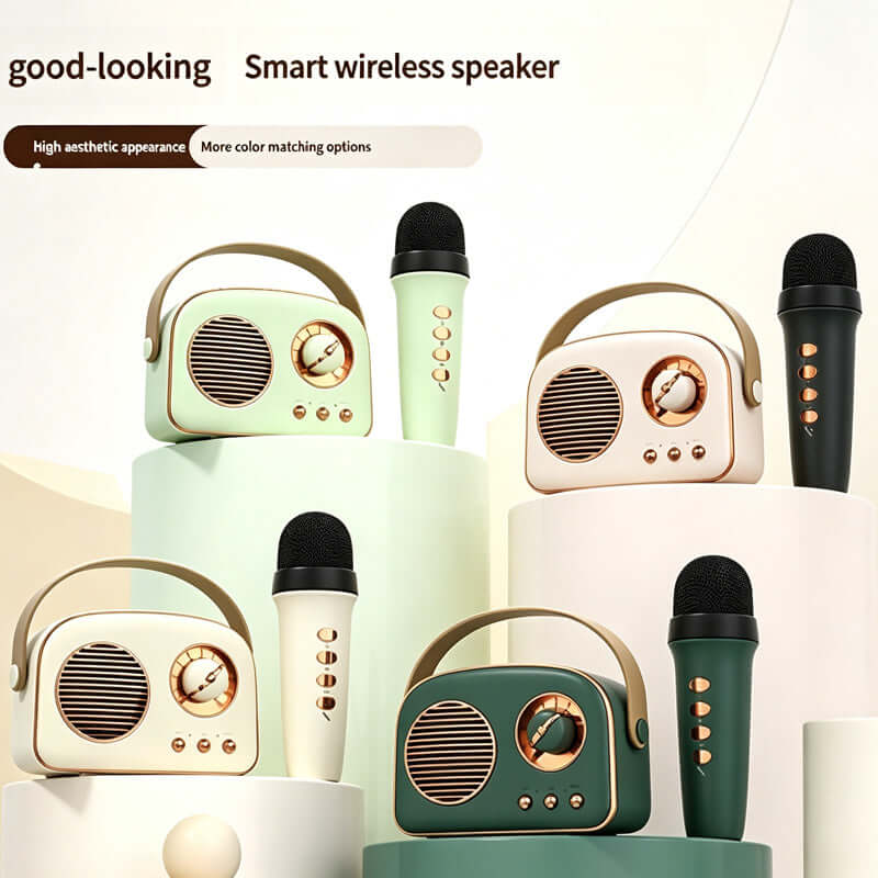 CUTTING-EDGE TECHNOLOGY Mini Portable Karaoke Machine