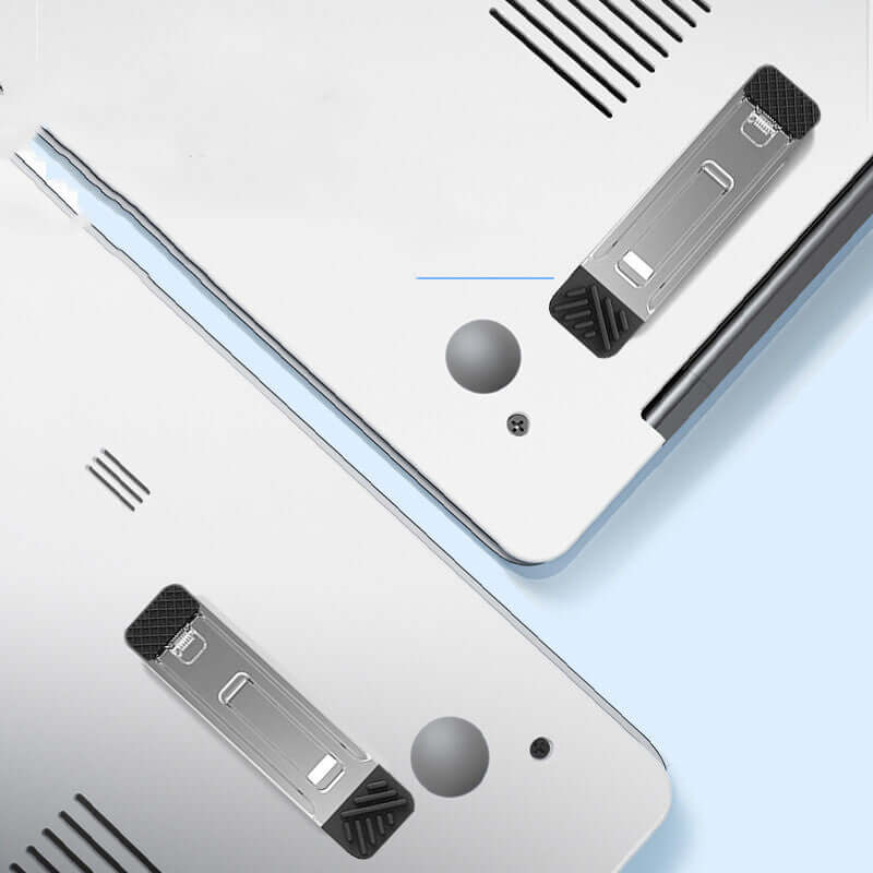 CUTTING-EDGE TECHNOLOGY invisible pasting folding height-adjustable laptop stand