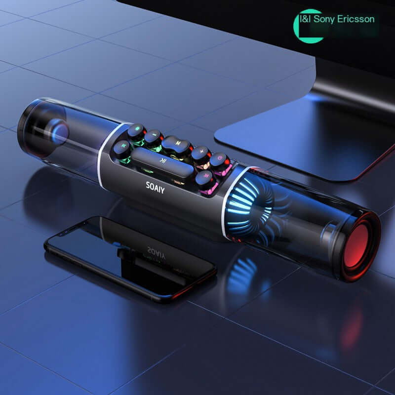CUTTING-EDGE TECHNOLOGY SH19 Hi-Bass Desktop Gamer Speakers
