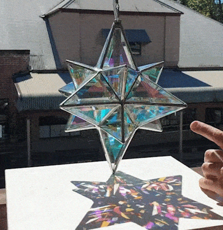 CUTTING-EDGE TECHNOLOGY Acrylic Decorative Colorful Hexagon