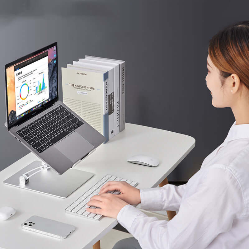 CUTTING-EDGE TECHNOLOGY portable aluminum laptop cooling computer stand