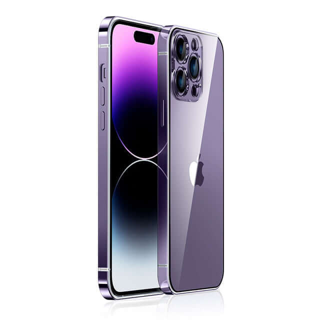 CUTTING-EDGE TECHNOLOGY Stainless Steel iPhone Case 14/13/12