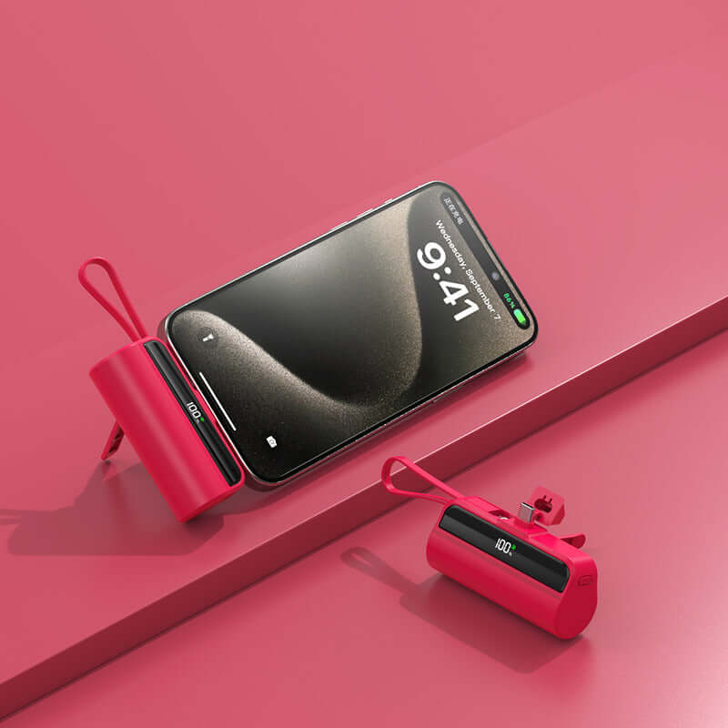 CUTTING-EDGE TECHNOLOGY Fast Charge Capsule Power Bank