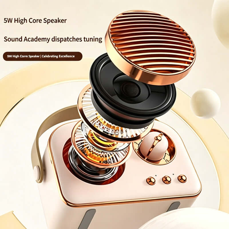 CUTTING-EDGE TECHNOLOGY Mini Portable Karaoke Machine