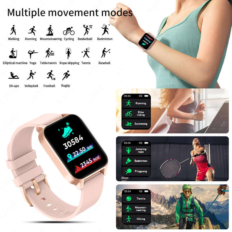 CUTTING-EDGE TECHNOLOGY Smart Color Screen Health Watch