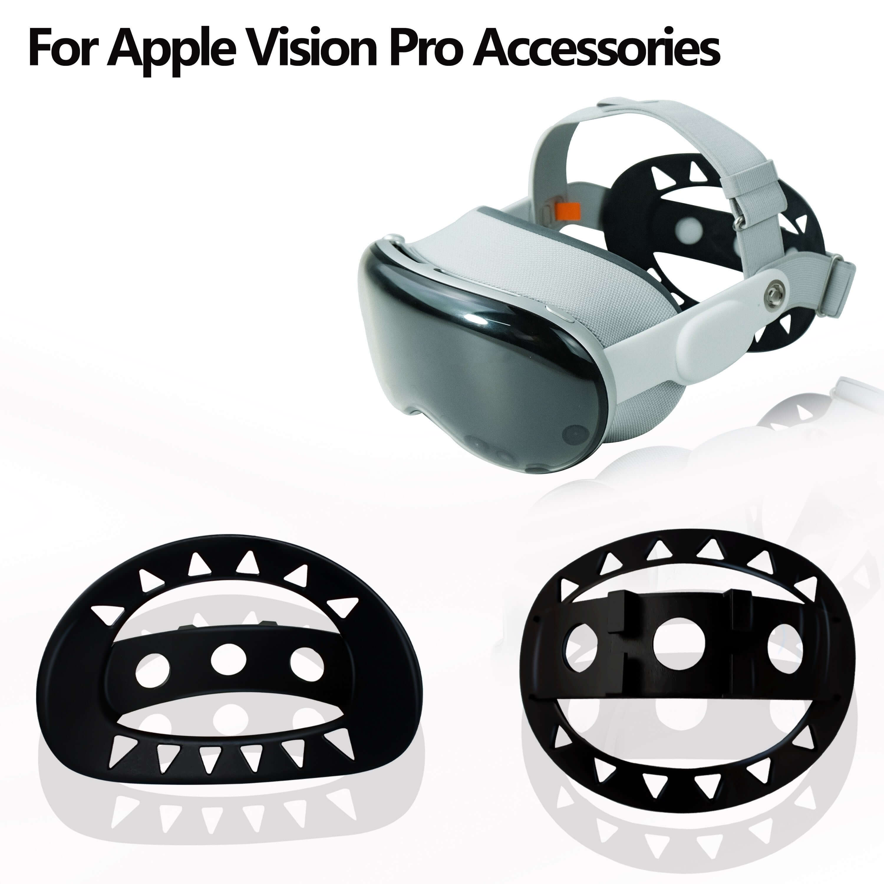 CUTTING-EDGE TECHNOLOGY Vision Pro balance gravity breathable rear cover accessory