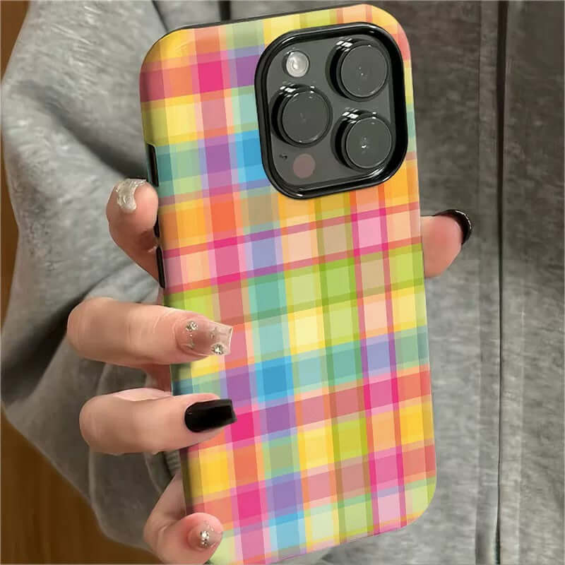 CUTTING-EDGE TECHNOLOGY soft-grain full-cover smartphone phone case