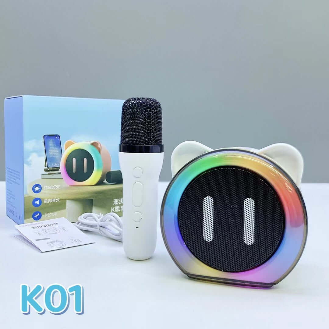 CUTTING-EDGE TECHNOLOGY Bluetooth Karaoke Speaker for Kids