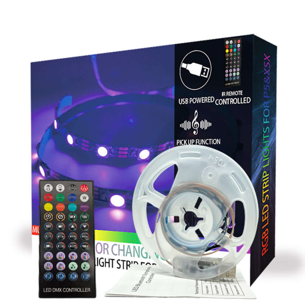 CUTTING-EDGE TECHNOLOGY RGB Ambient Light Pickup Lamp for PS5 Gaming Setup