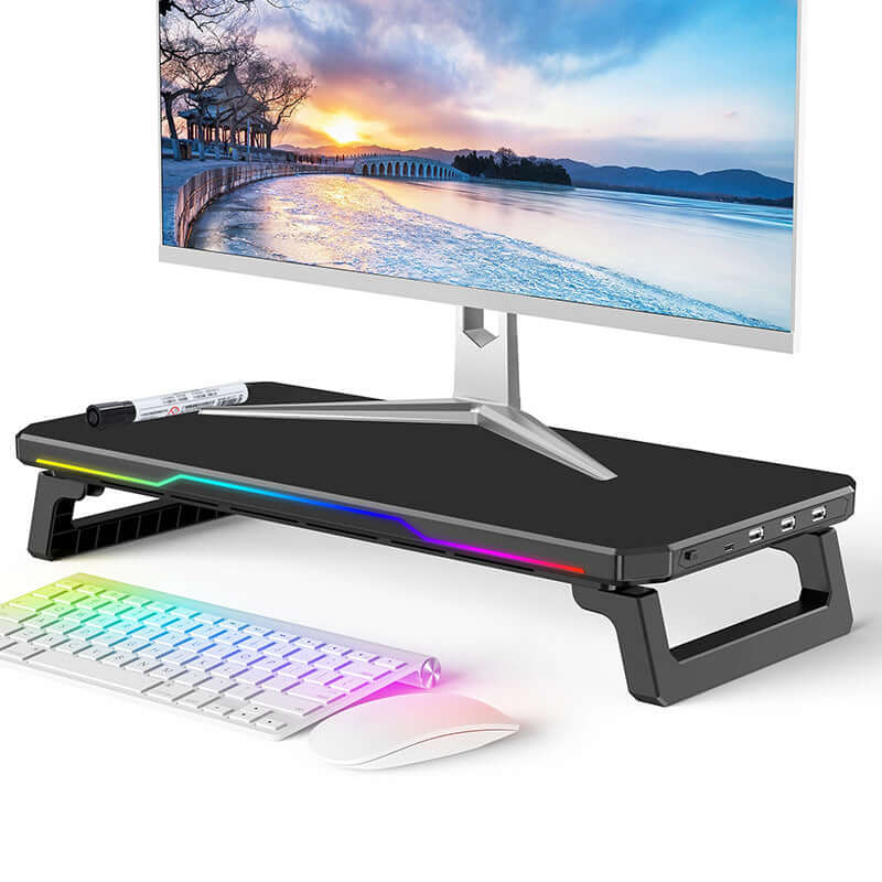 CUTTING-EDGE TECHNOLOGY laptop neck-support RGB monitor stand