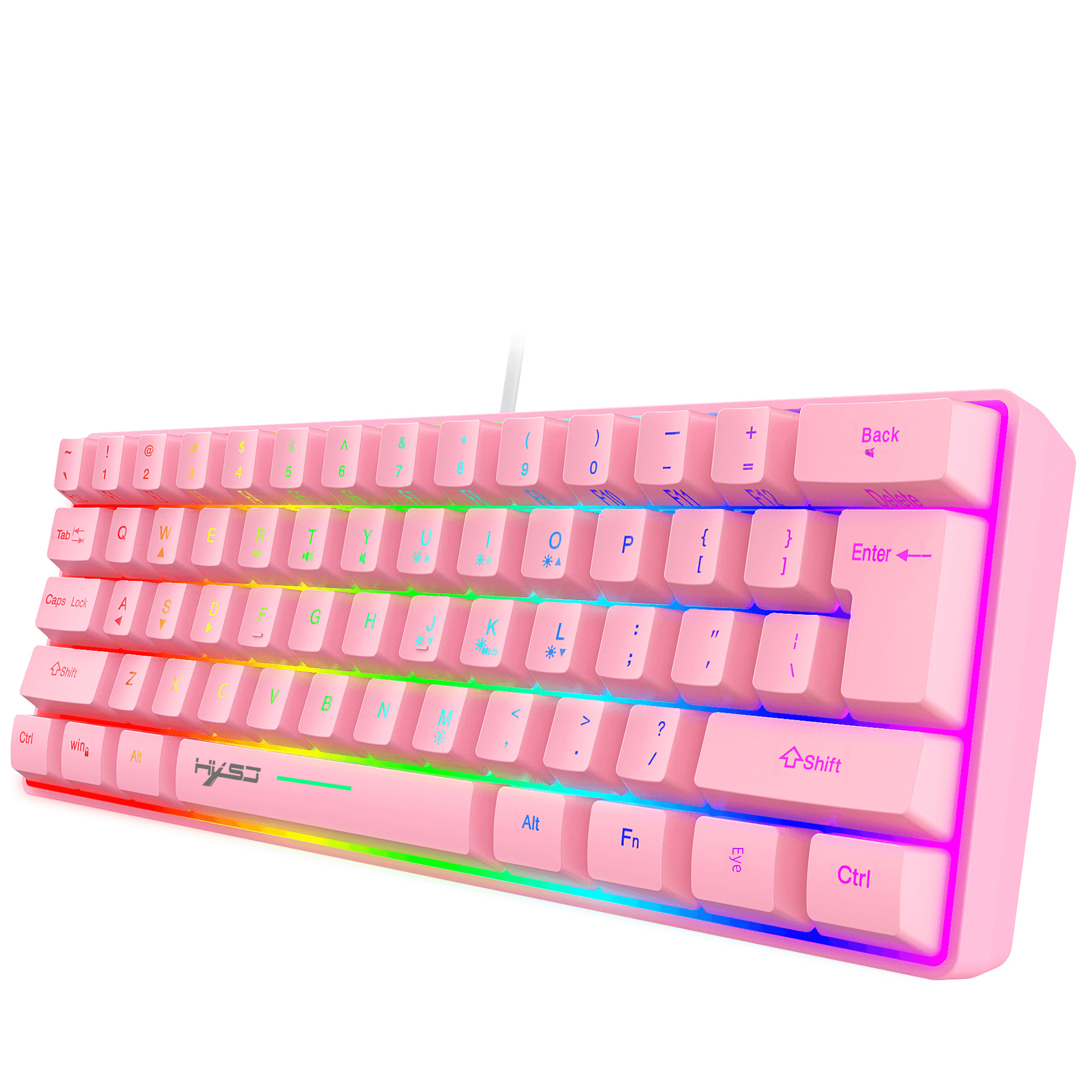 RGB Gaming Membrane Keyboard with Shortcuts