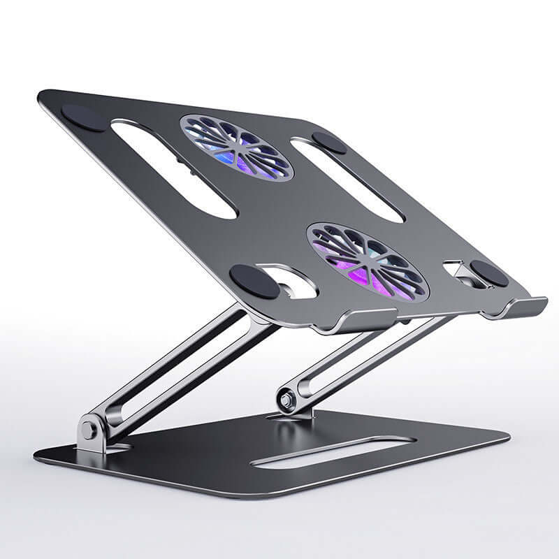 CUTTING-EDGE TECHNOLOGY foldable aluminum alloy desktop laptop stand