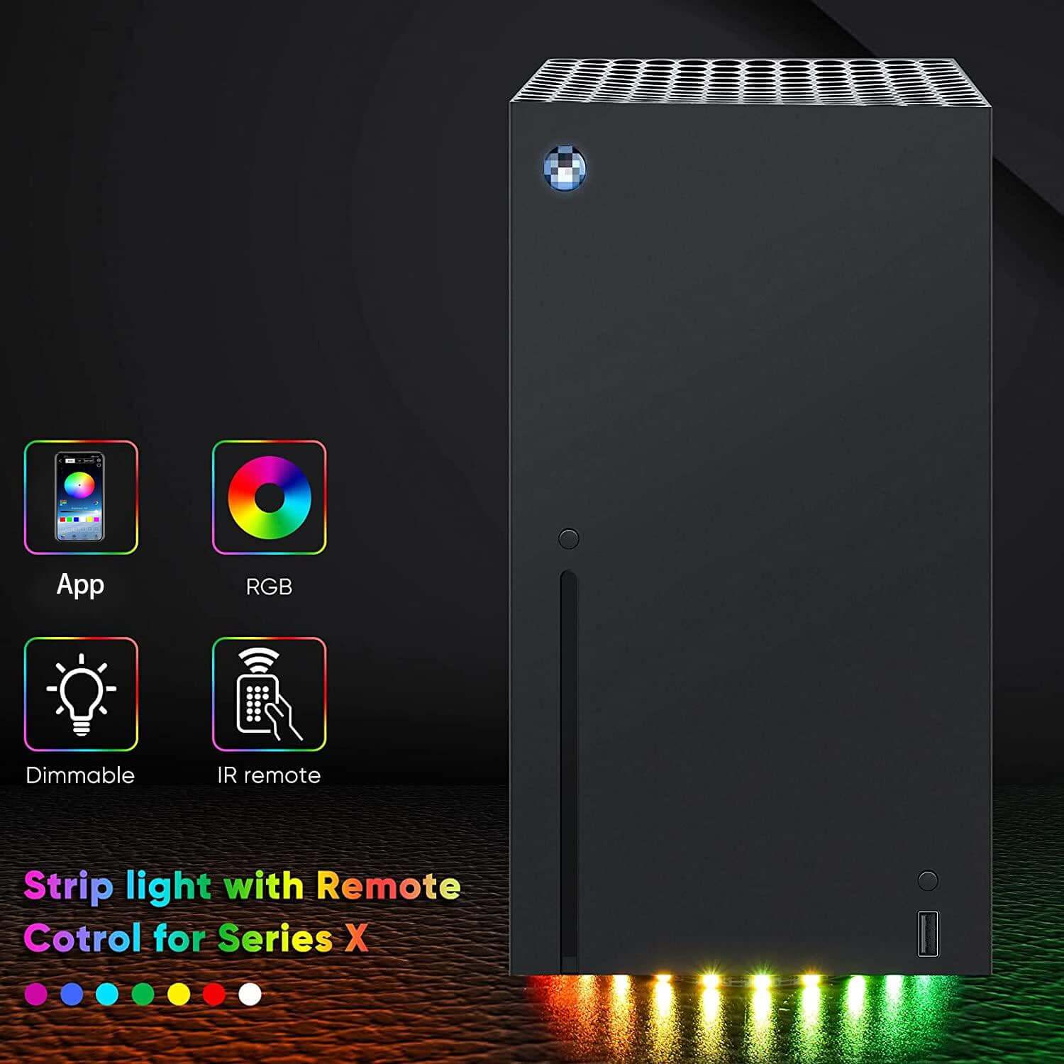 CUTTING-EDGE TECHNOLOGY RGB Ambient Light Pickup Lamp for PS5 Gaming Setup