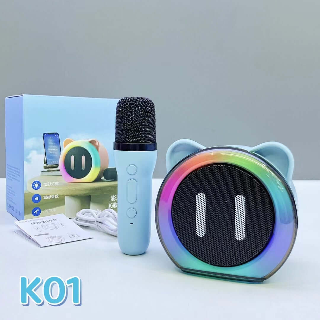 CUTTING-EDGE TECHNOLOGY Bluetooth Karaoke Speaker for Kids