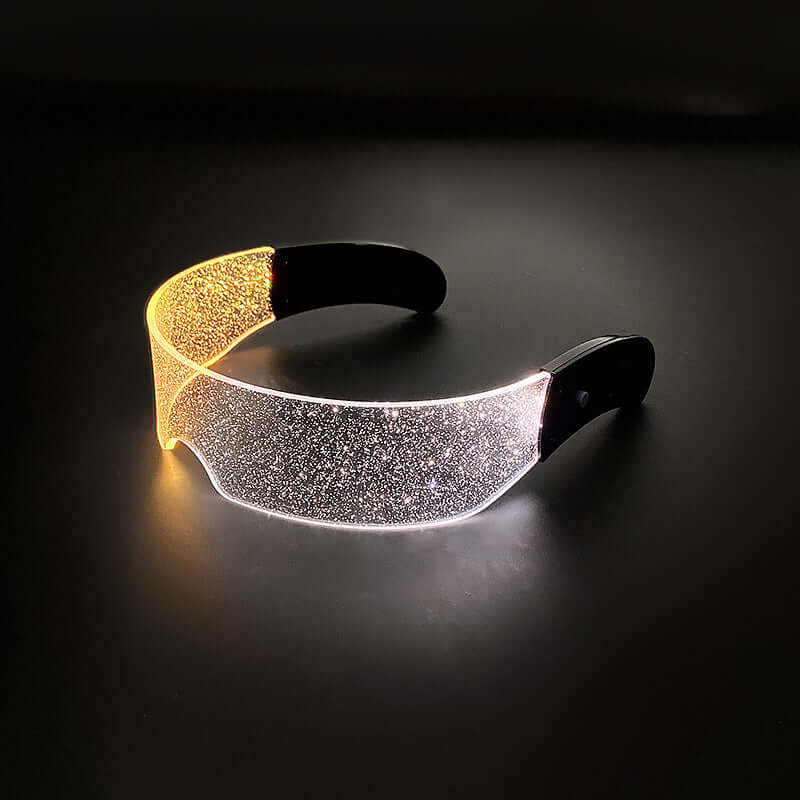 CUTTING-EDGE TECHNOLOGY LED light emitting futuristic glasses